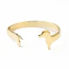 INK + ALLOY Abigail Dachshund Cuff Bracelet Brass