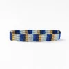 INK + ALLOY Alex Vertical Stripes Beaded Stretch Bracelet Greece