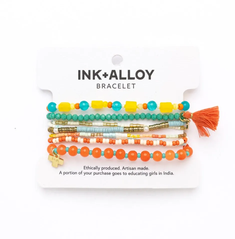 INK + ALLOY Amalfi Bracelet Stack of 8