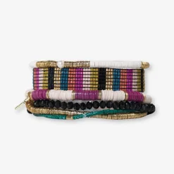 INK + ALLOY Be Jeweled Bracelet Stack Of 6