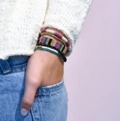 INK + ALLOY Be Jeweled Bracelet Stack Of 6