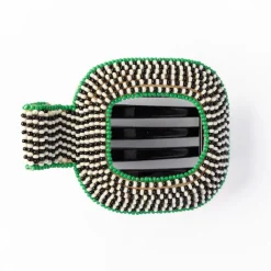 INK + ALLOY Charlotte Flat Hair Clip Green