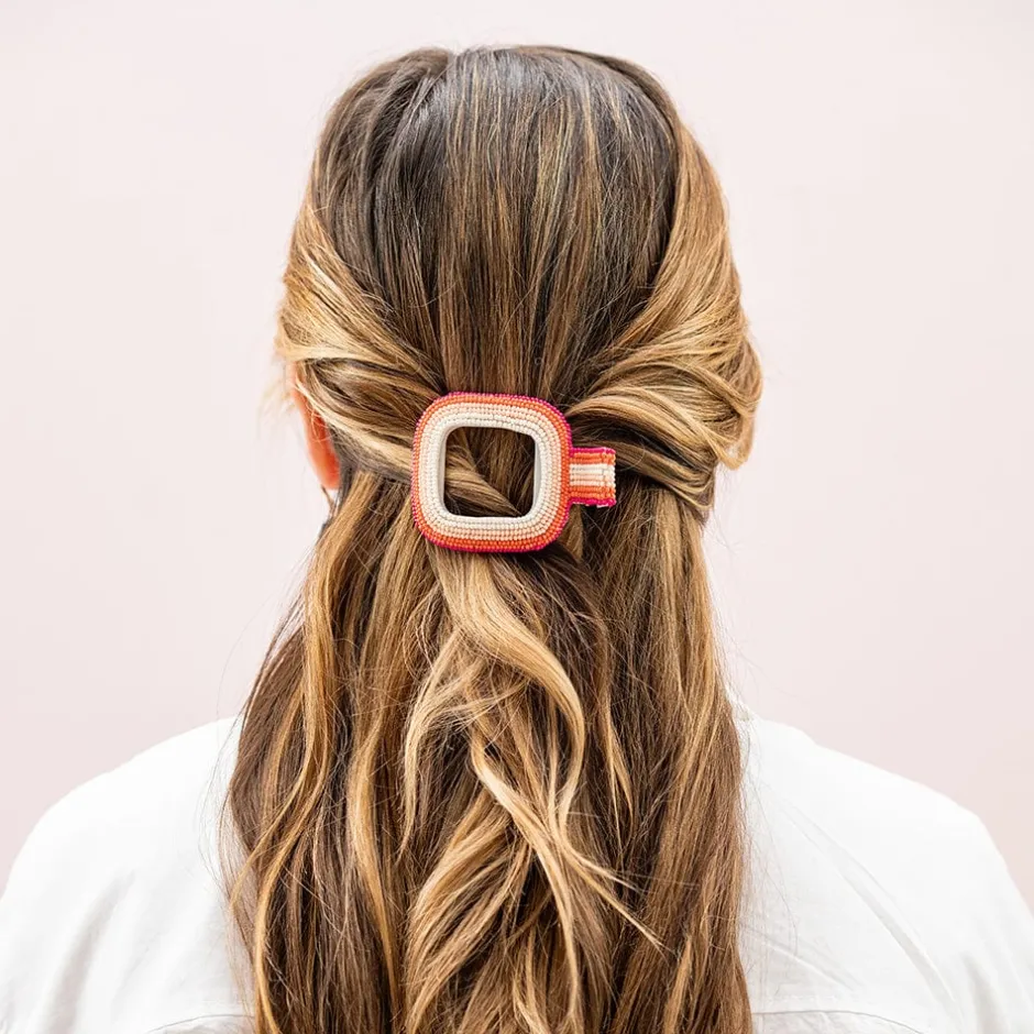 INK + ALLOY Charlotte Ombre Flat Hair Clip Pink