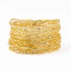 INK + ALLOY Chelsea 18 Strand Luxe Beaded Bracelet Set Gold