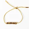 INK + ALLOY Custom Goldie Friendship Bracelet