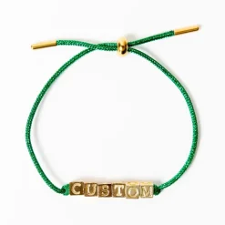 INK + ALLOY Custom Goldie Friendship Bracelet