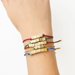 INK + ALLOY Custom Goldie Friendship Bracelet