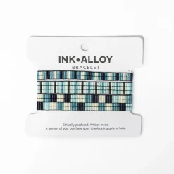 INK + ALLOY Dylan Bracelet Stretch Set Of 3 Blue