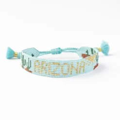 INK + ALLOY Gabby "Arizona" With Cactus Adjustable Beaded Bracelet