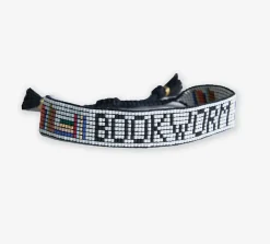 INK + ALLOY Gabby "Bookworm" Adjustable Beaded Bracelet Ivory