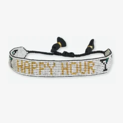 INK + ALLOY Gabby "Happy Hour" Adjustable Beaded Bracelet Multicolor