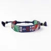 INK + ALLOY Gabby Nautical Adjustable Beaded Bracelet Navy