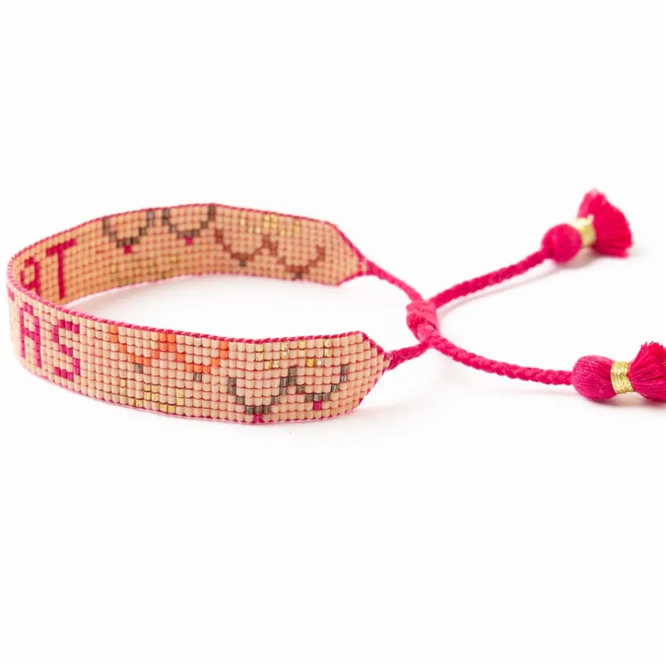 INK + ALLOY Gabby "TA-TA'S" Adjustable Beaded Bracelet