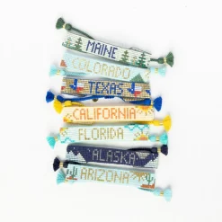 INK + ALLOY Gabby "Texas" Adjustable Beaded Bracelet Gold
