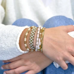 INK + ALLOY Gold Digger Bracelet Stack