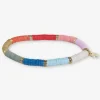 INK + ALLOY Grace Gold Color Block Stretch Bracelet Multicolor