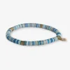 INK + ALLOY Grace Multi Mix Stretch Bracelet Blue