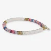 INK + ALLOY Grace One Color Multi Mix Stretch Bracelet Coastal Blue