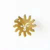 INK + ALLOY Harper Sun Bandana Ring Brass