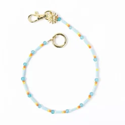 INK + ALLOY Kate Beaded Bag Charm with Brass Sun