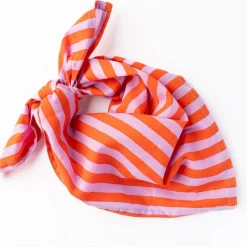 INK + ALLOY Naomi Bandana Stripe Lavender Poppy