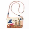 INK + ALLOY PREORDER - Leila Boot Seed Bead Clutch With Strap