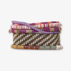 INK + ALLOY Red Red Wine Bracelet Stack Of 6