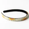 INK + ALLOY Sadie Sun Luxe Beaded Headband Ivory