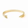 INK + ALLOY Sally Fish Cuff Bracelet Brass