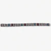 INK + ALLOY Sarah Vertical Colorblock Luxe Stretch Hatband Navy + Silver