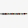 INK + ALLOY Sarah Vertical Stripes Beaded Stretch Hat Band Multicolor