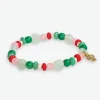 INK + ALLOY Sydney Mixed Beads And Stones Stretch Bracelet Modern Preppy