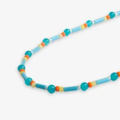 INK + ALLOY Sylvia Mixed Beads And Stones Long Necklace Amalfi