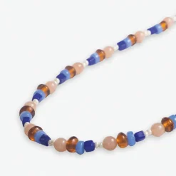 INK + ALLOY Sylvia Mixed Beads And Stones Long Necklace Sedona